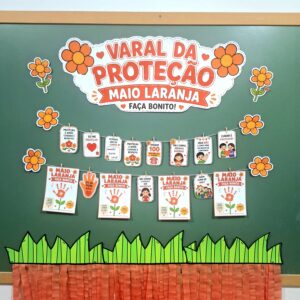 Varal da Proteção - Maio Laranja