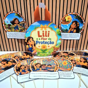 Sacola Contação de História - Lili e a Flor da Proteção
